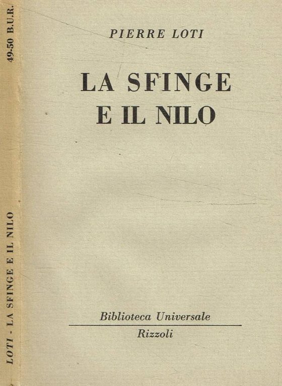 La sfinge e il Nilo