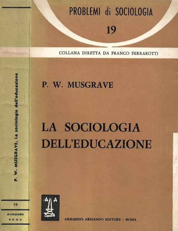 La sociologia dell'educazione