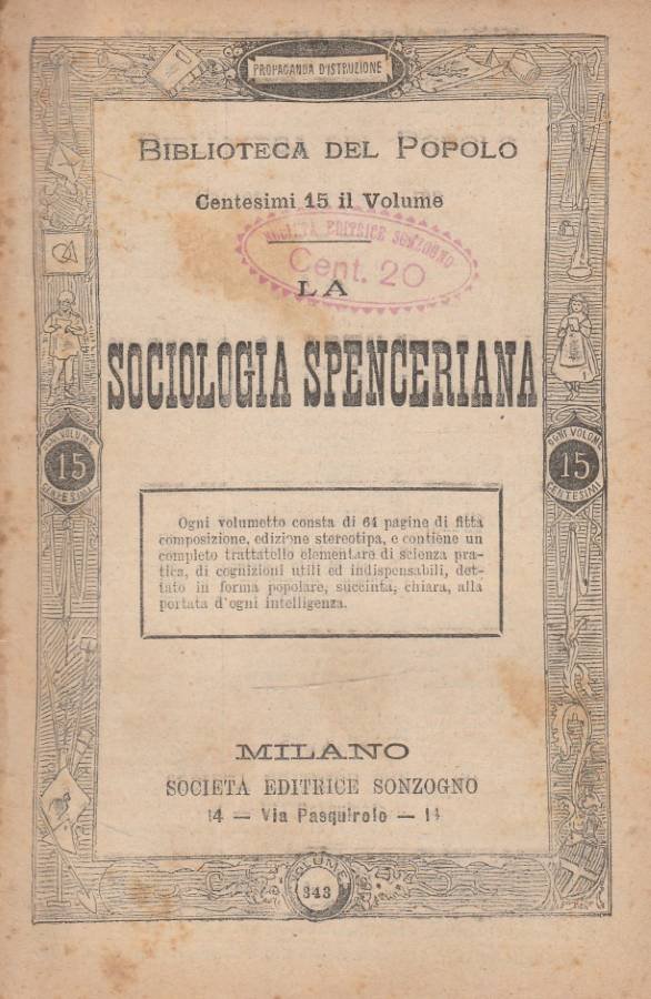 La sociologia spenceriana