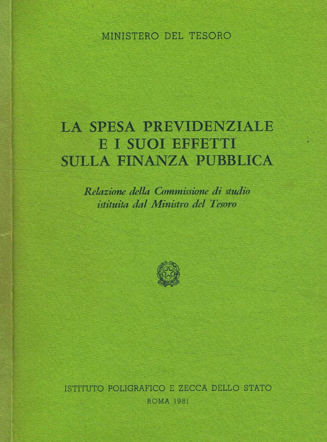 La spesa previdenziale e i suoi effetti sulla finanza pubblica