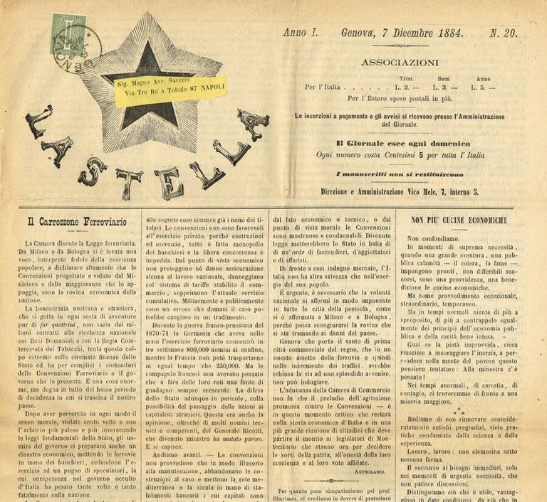 LA STELLA anno I n.20 | Immagine Gallery 2