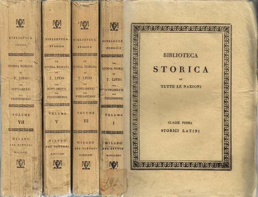 La Storia Romana di Tito Livio