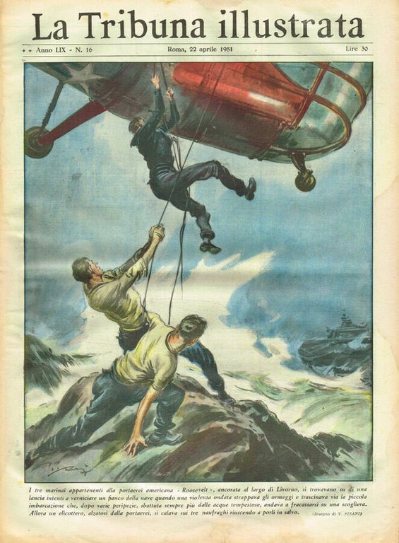 La tribuna Illustrata. Anno LIX n.16, 1951