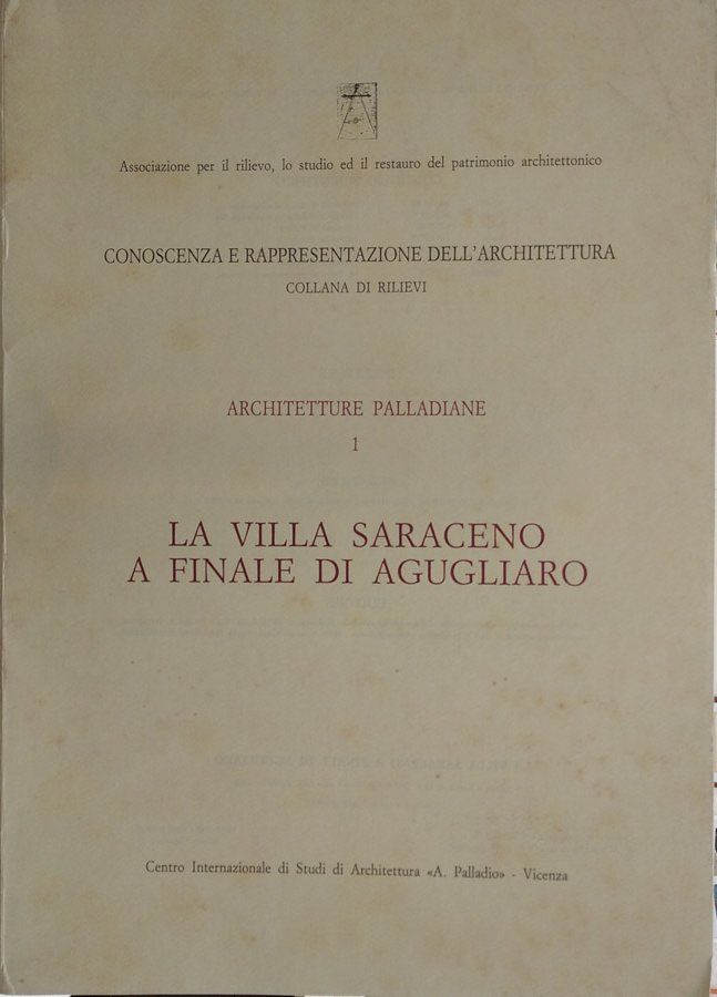 La villa Saraceno a finale di Agugliaro