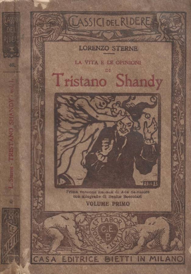 La vita e le opinioni di Tristano Shandy. Volume primo | Immagine principale