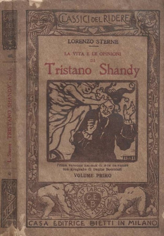 La vita e le opinioni di Tristano Shandy. Volume primo