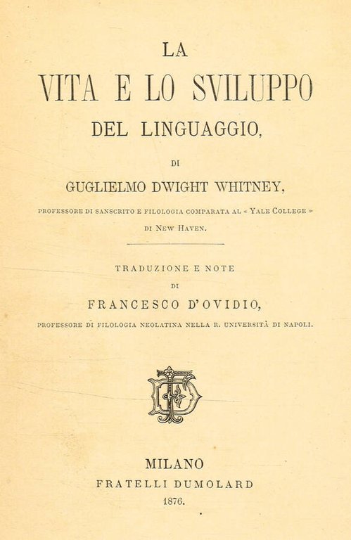 LA VITA E LO SVILUPPO DEL LINGUAGGIO | Immagine Gallery 2