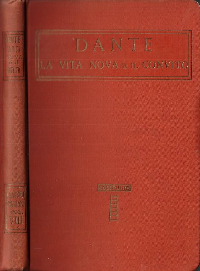 La Vita Nova e Il Convito