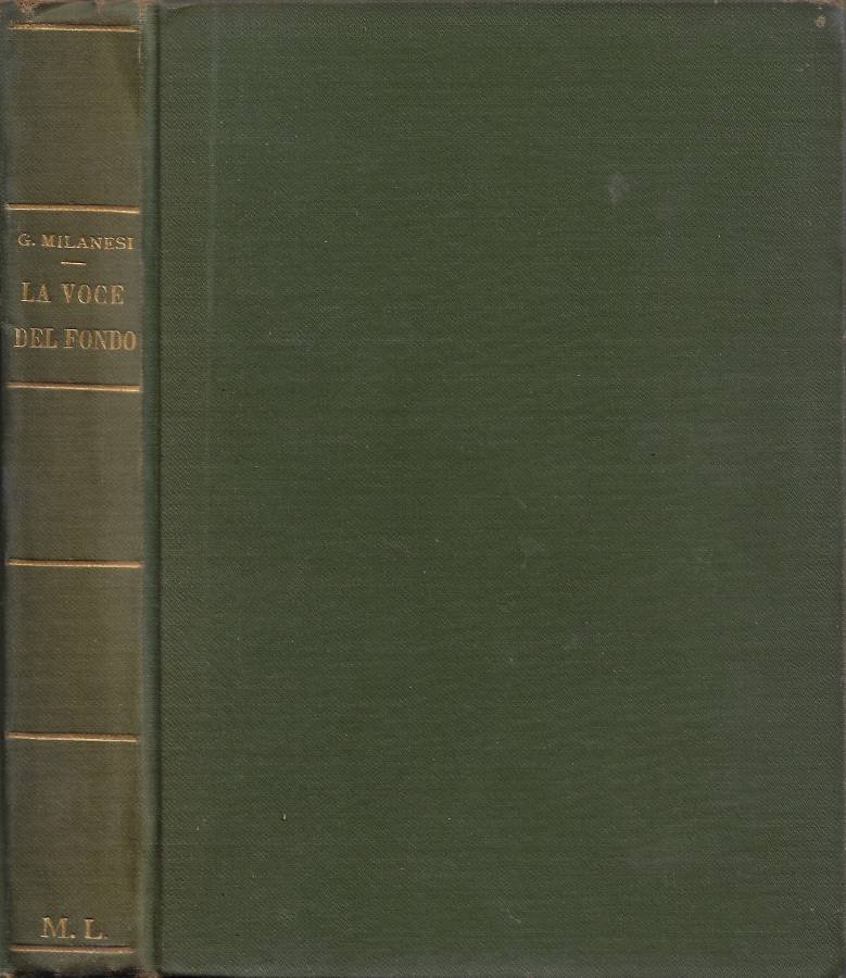 La Voce del Fondo (Romanzi)
