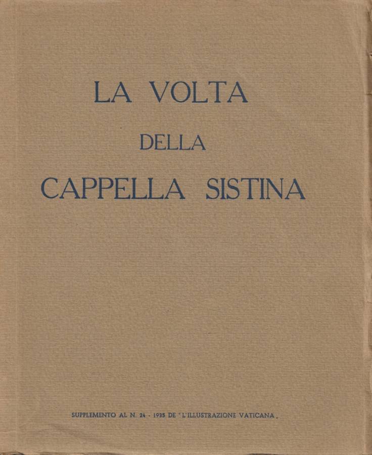 La Volta della Cappella Sistina (Supplemento al N. 24 - … | Immagine principale