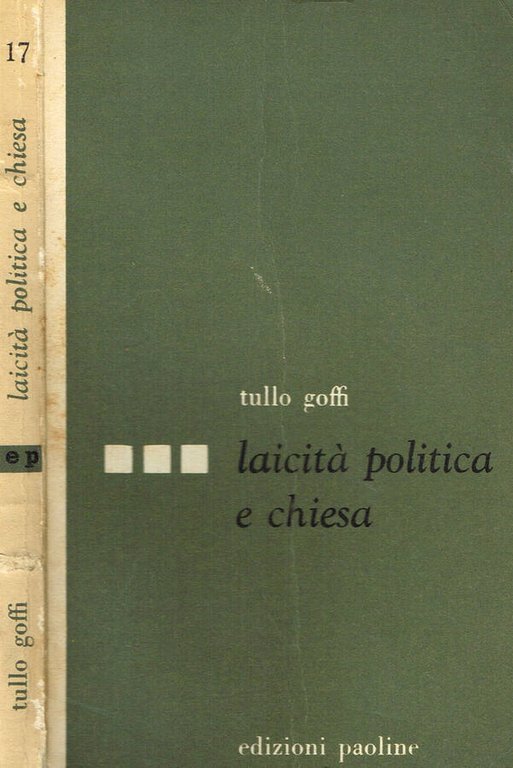 LAICITA' POLITICA E CHIESA