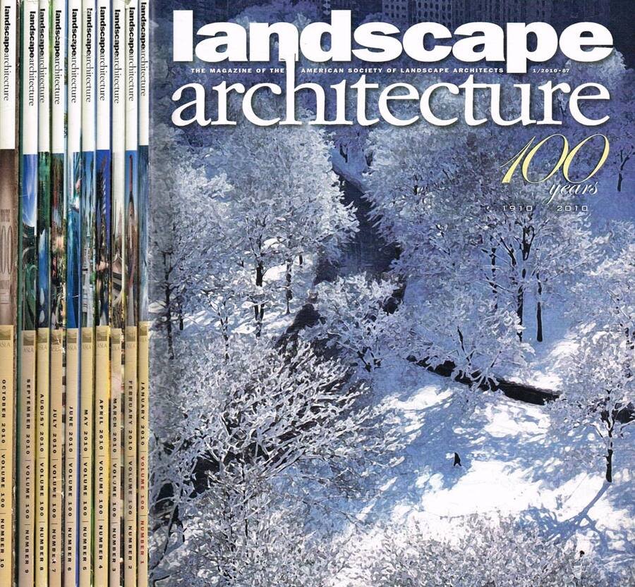 Landscape architecture. The magazine of the american society of landscape …