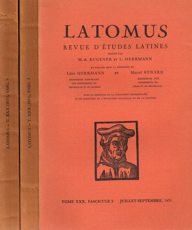 LATOMUS. REVUE D'ETUDES LATINES tome XXX fasc.3 4 | Immagine Gallery 2