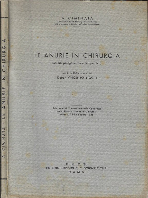 Le anurie in chirurgia