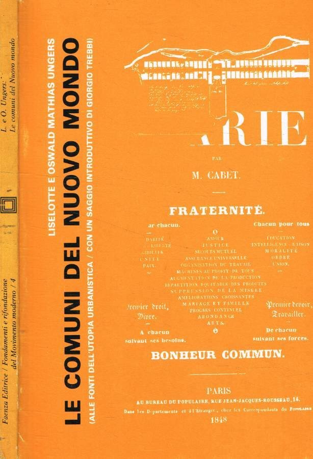 Le comuni del nuovo mondo (Alle fonti dell'utopia urbanistica)