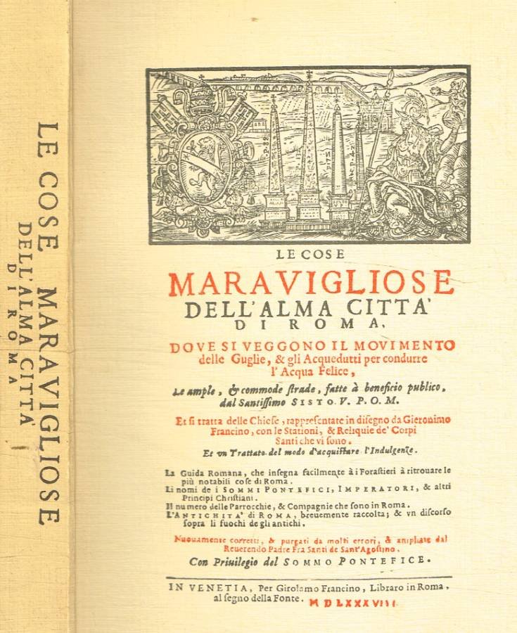 Le cose maravigliose dell'alma città di Roma