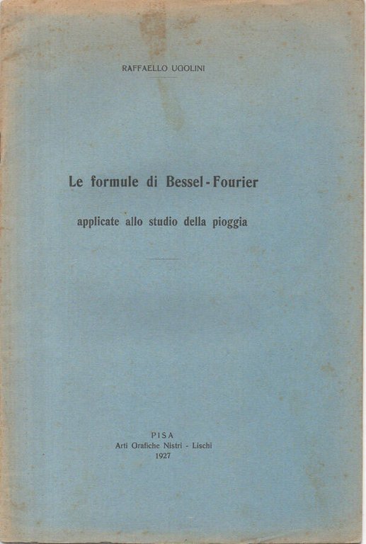 Le formule di Bessel-Fourier | Immagine Gallery 2