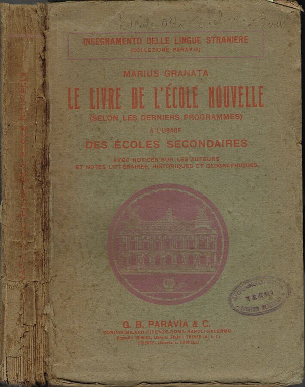 Le livre de l'école nouvelle