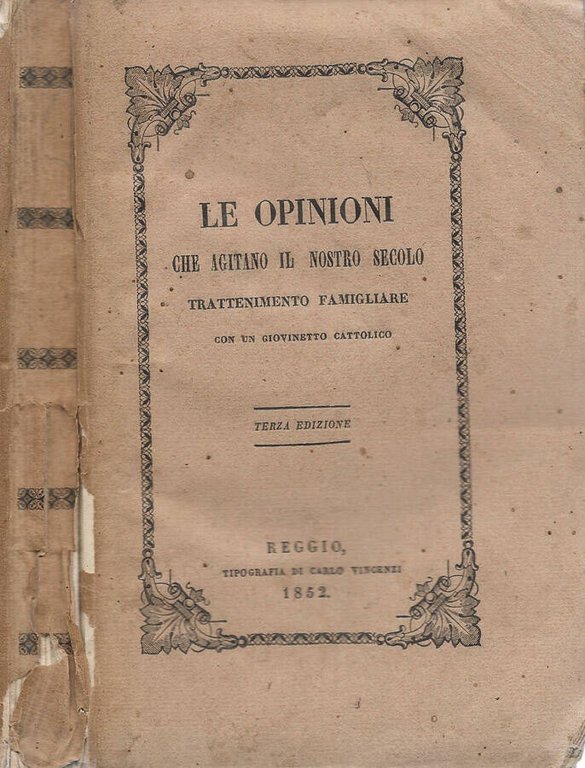 Le opinioni che agitano il nostro secolo | Immagine Gallery 2