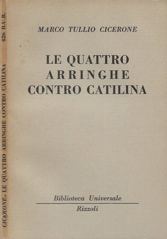 Le quattro arringhe contro Catilina