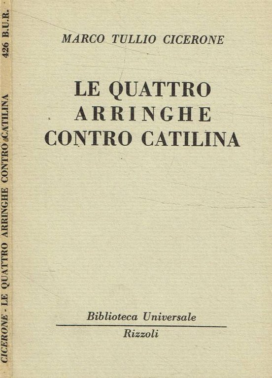Le quattro arringhe contro Catilina