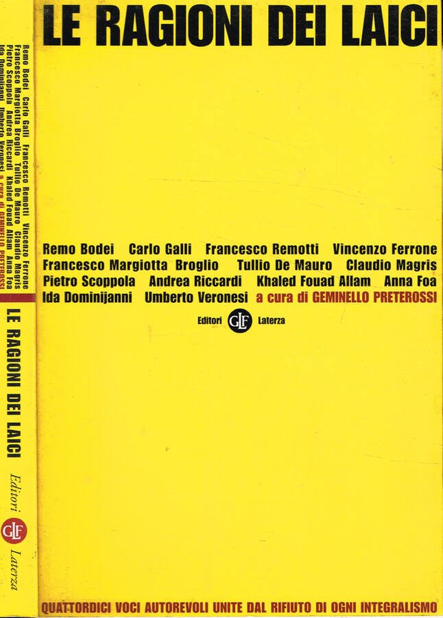 Le ragioni dei laici
