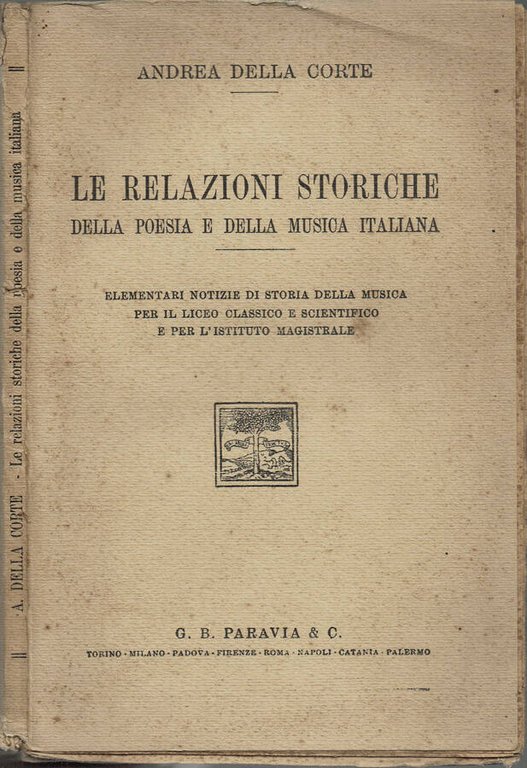Le relazioni storiche