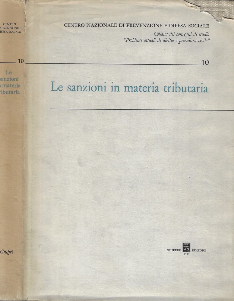 Le sanzioni in materia tributaria