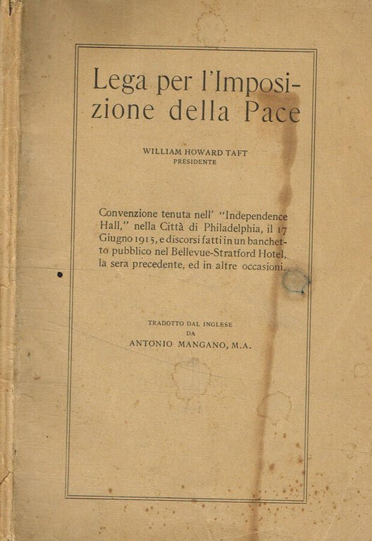Lega per l'Imposizione della Pace | Immagine Gallery 2