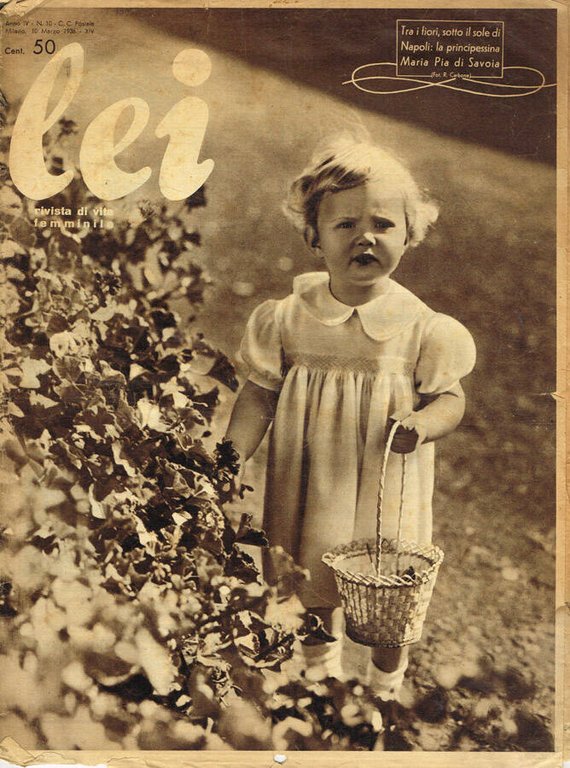 Lei. Rivista di vita femminile anno IV n.10, anno V …