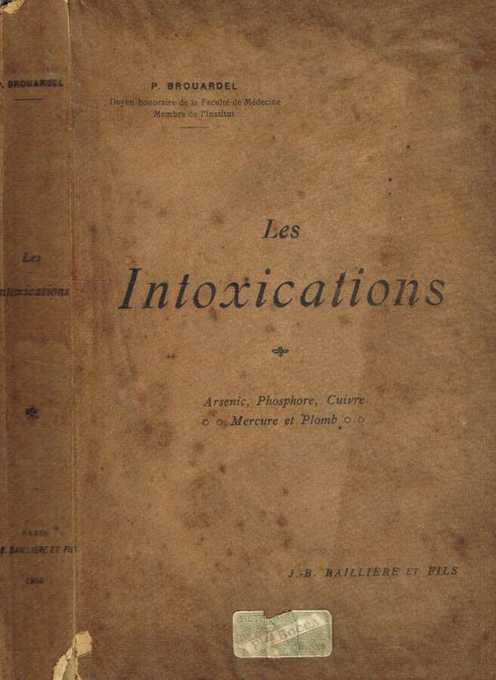 Les intoxications