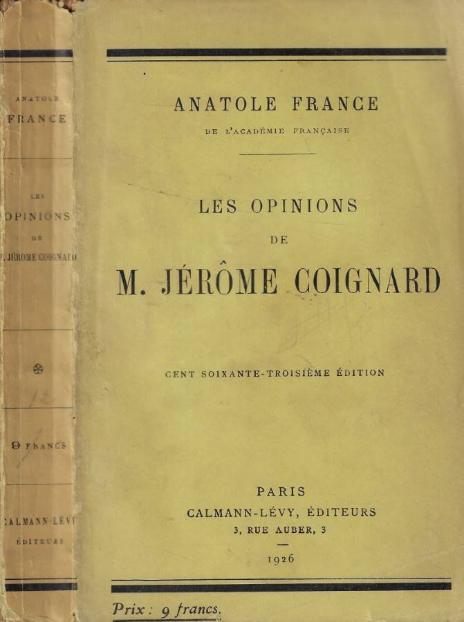 Les opinions de M. Jerome Coignard | Immagine principale