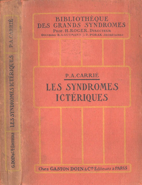 Les syndromes ictèriques