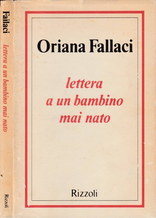Lettera a un bambino mai nato