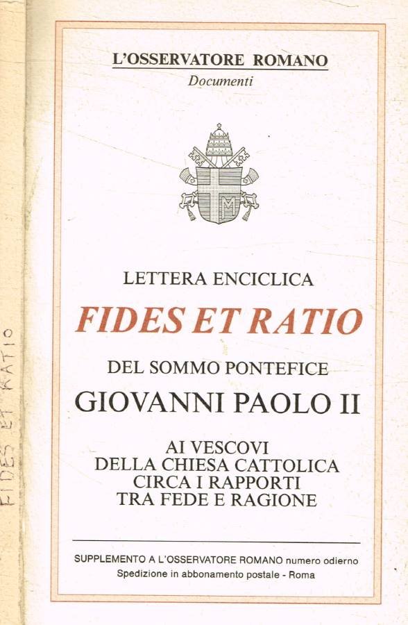Lettera enciclica Fides et Ratio