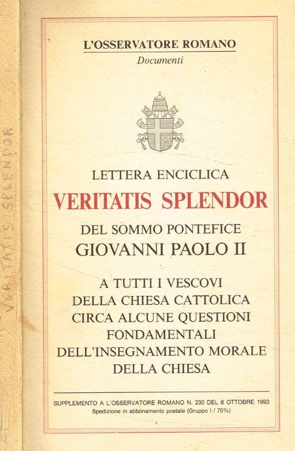 Lettera enciclica Veritatis Splendor