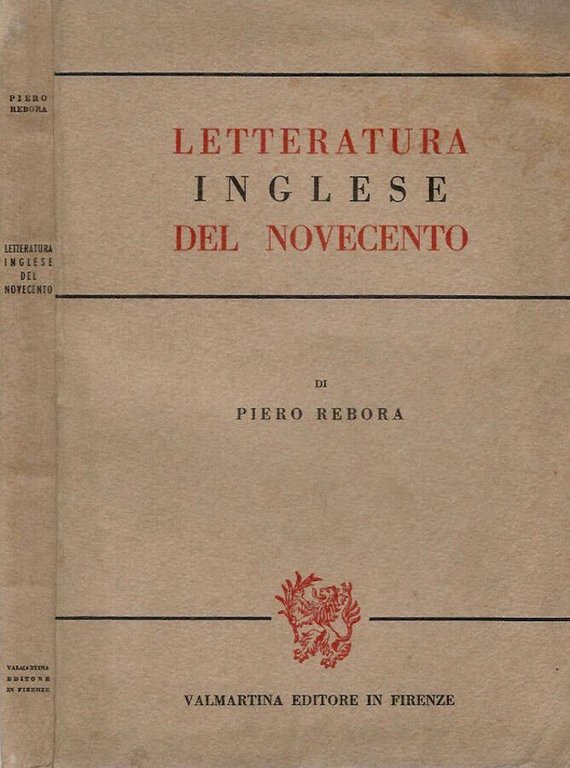 Letteratura inglese del novecento