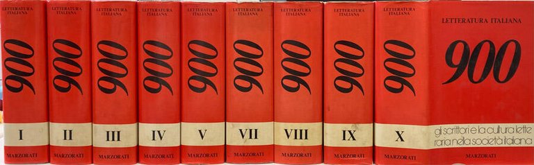 Letteratura Italiana 900