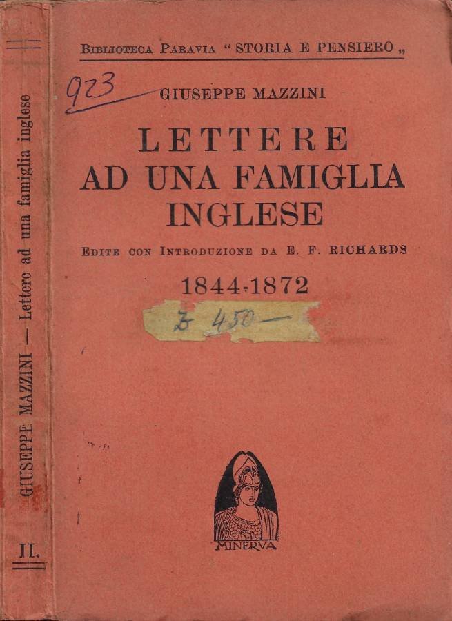 Lettere ad una famiglia inglese; edite con introduzione di E. … | Immagine principale
