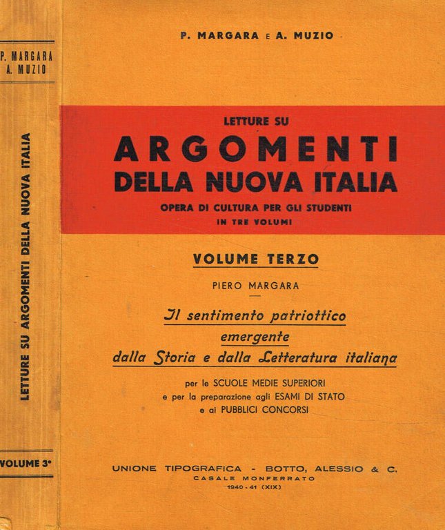 Letture su argomenti della nuova Italia. Opera di cultura per …