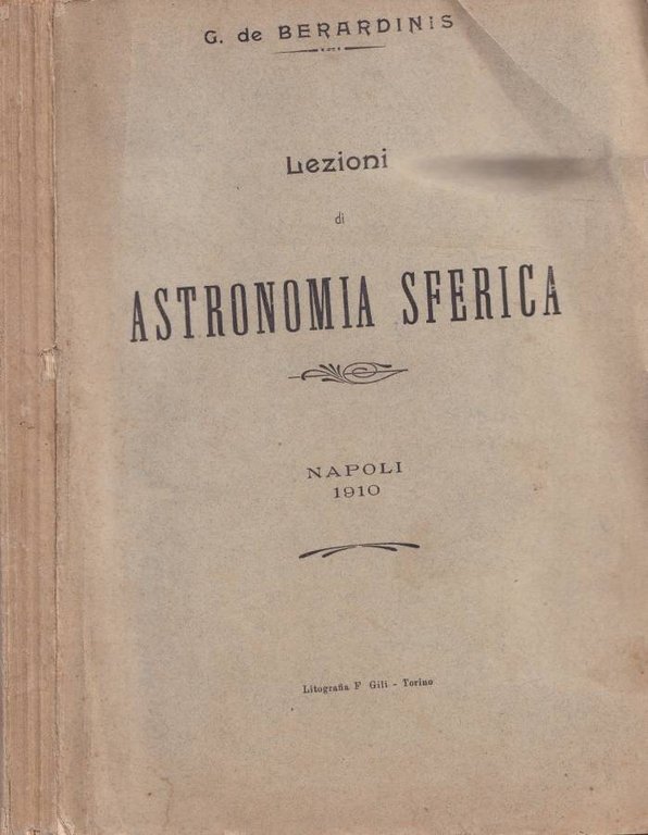 Lezioni di astronomia sferica