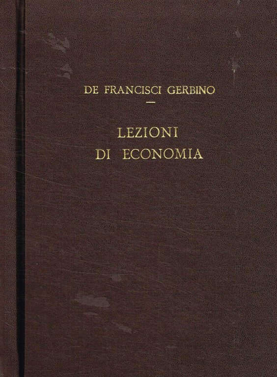 Lezioni di economia vol.III