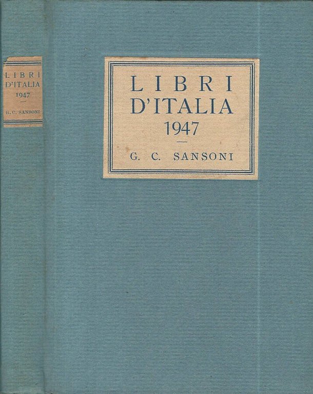 Libri d'Italia 1947