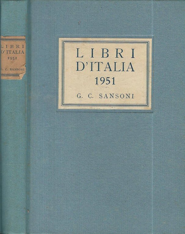 Libri d'Italia 1951
