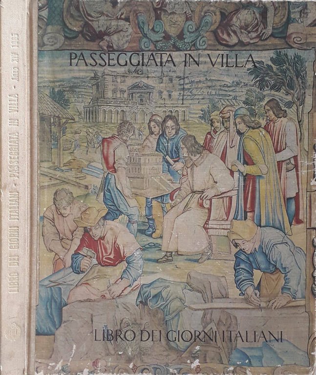 Libro dei giorni italiani - Passeggiata in villa - Anno …