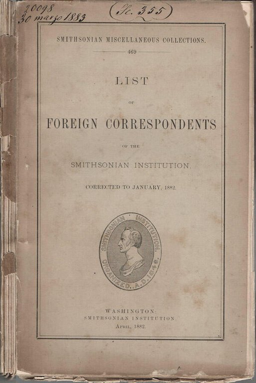 List of Foreign Correspondents