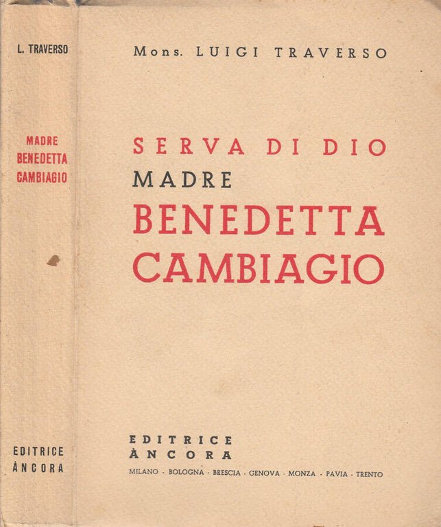 Madre Benedetta Cambiagio