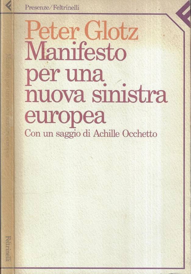 Manifesto per una nuova sinistra europea | Immagine principale