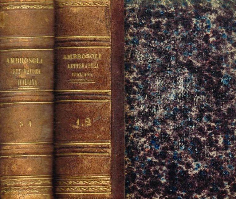 Manuale della letteratura italiana 2voll.