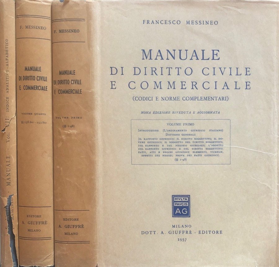 Manuale di diritto civile e commerciale